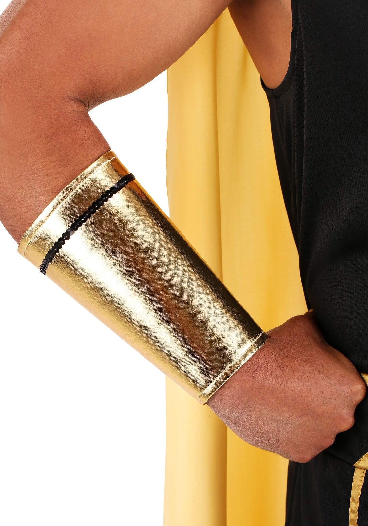 Dreamgirl Men's Tut King of Egypt Adult Fashion Costume, Black/Gold, XX-Large US