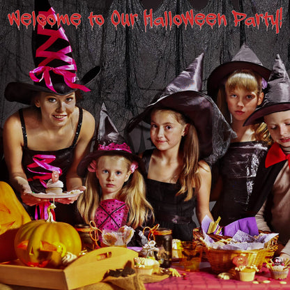 Legigo 6 Pack Balck Halloween Creepy Cloths Cheesecloths, Spooky Black Mesh Fabric Cheese Cloths for Crafts, Scary Gauze Fabric for Party Supplies Home Wall Doorway Outdoor Yard Decor