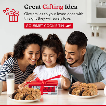 David's Cookies 2lbs Assorted Flavors Fresh Baked Cookies - Handmade and Gourmet Cookies - Delectable and Made with Premium Ingredients - Cookie Gift Basket - Great Gift For All Occasions