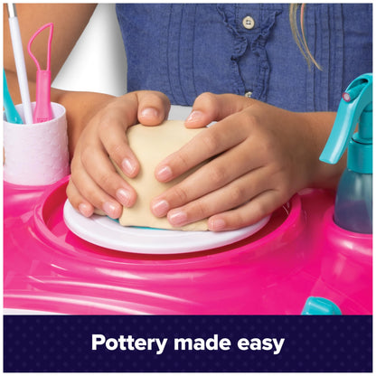 Cool Maker, Pottery Studio, Air-Dry Clay Pottery Wheel Sculpting & Craft Kit, Arts and Crafts Kids Toys for Ages 8 and up (Packaging May Vary)