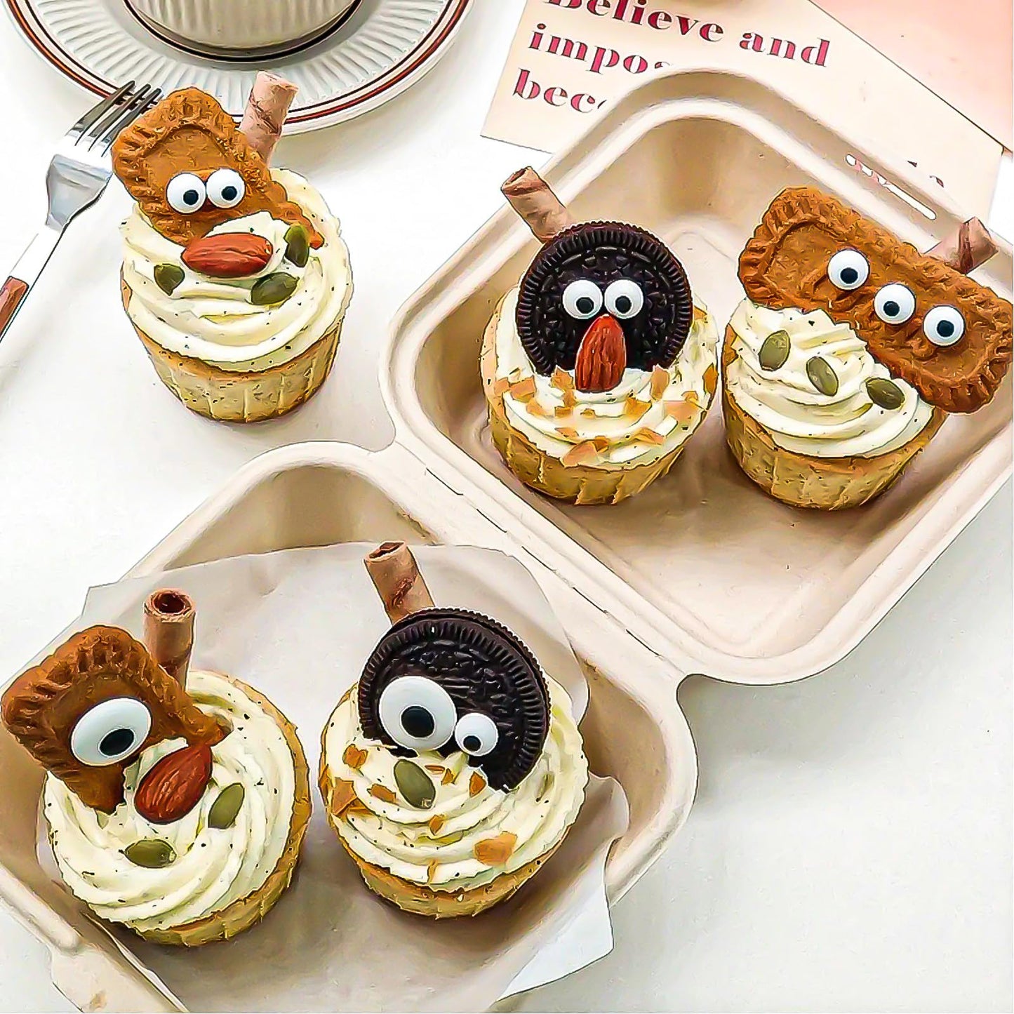 Edible Candy Eyes Sprinkles for Cake Decorating 4.58oz, Halloween Eyeball Sprinkles for Cookie Baking Ice Cream Brownie Cupcake Toppings