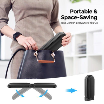 AboveTEK Keyboard Wrist Rest – Adjustable Angle & 25-Inch Length, Foldable Ergonomic Memory Foam Support for Computer, Laptop & Gaming – Non-Slip, Relieves Forearm & Elbow Pain for Typing & Mouse Use