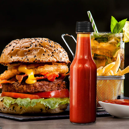 Encheng 35 Pack 5oz Hot Sauce Bottles with Lids,Glass Woozy Bottles with Dripper Inserts and Shrink Capsules,Small Glass Wine Bottle for Homemade Sauces,Oils,Vanilla Extracts,Dressings,Gifting