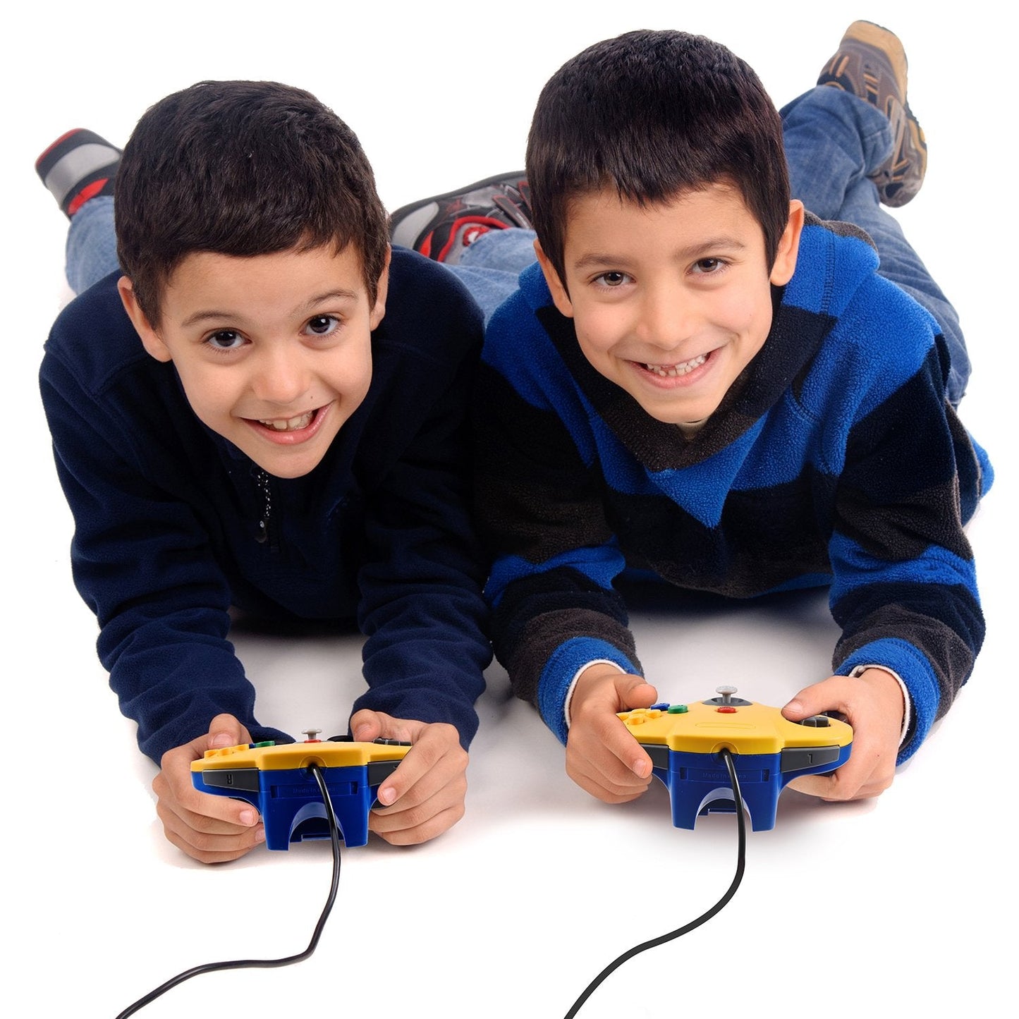 Classic N64 Controller, miadore Rerto N64 Gaming Remote Gamepad Joystick for N64 Console Video Game System ( Yellow and Blue)