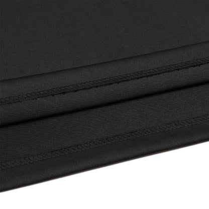 DEHANER American Blank Football Jersey Replica Mesh Halloween T-Shirts V-Neck Fashion Sports Pullover Red/Yellow Stripe-Black Jersey Size 2X-Large