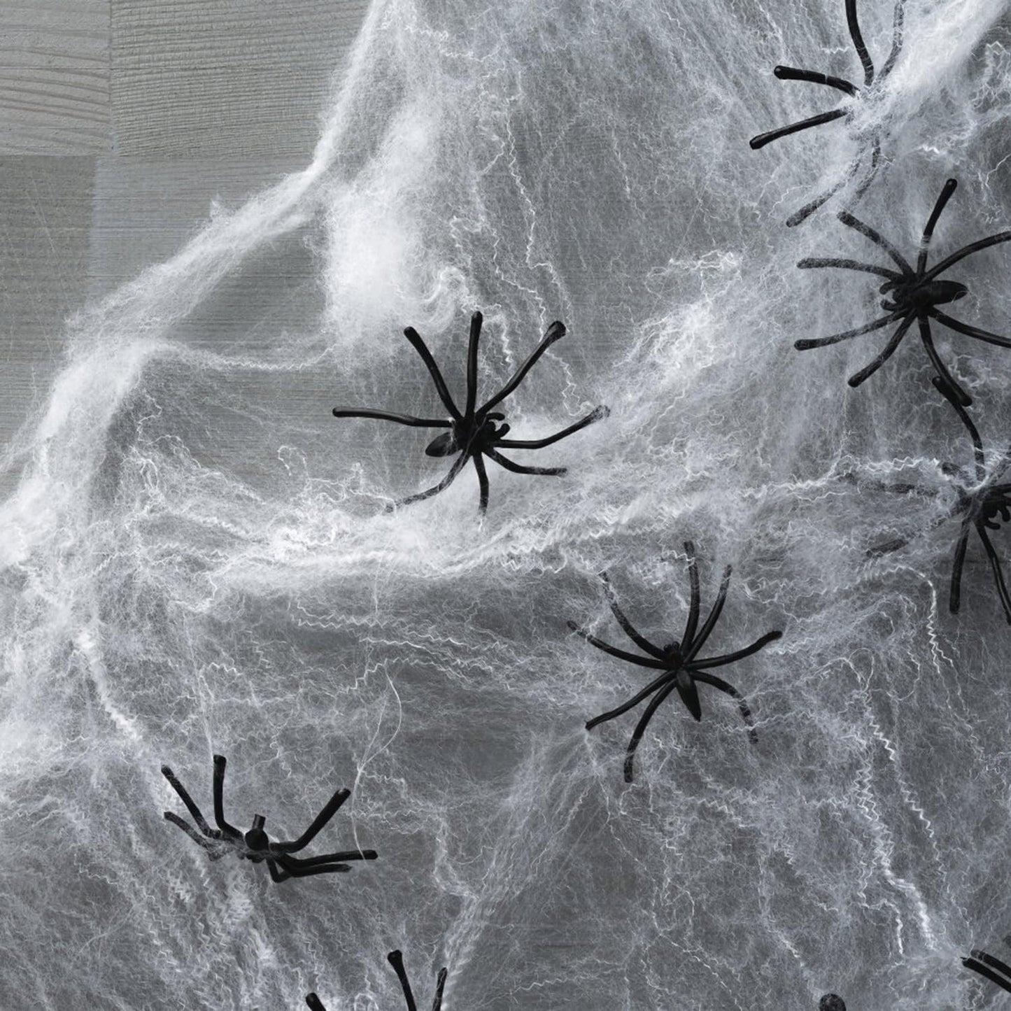 JIALWEN 120 Pieces Halloween Realistic Plastic Spiders Black Small Spider Toys Fake Spiders Prank Props for Halloween Home and Party Decorations