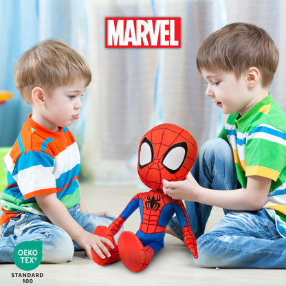 Jay Franco Marvel Spidey and His Amazing Friends Spiderman Pillow Buddy - Super Soft Polyester Microfiber, 17 inches (Official Marvel Product)