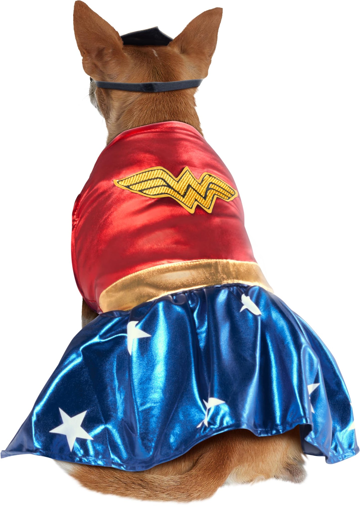 DC Comics: Wonder Woman Pet Costume for For Dogs or Cats by Rubies, XL