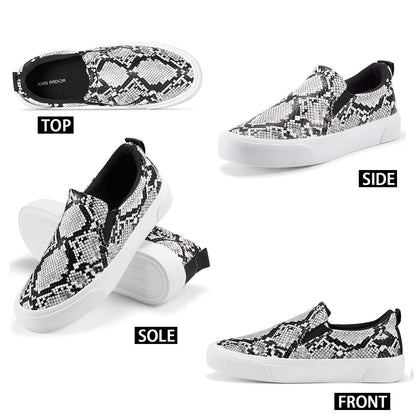 JENN ARDOR Slip On Sneakers Women Comfortable Walking Slip On Shoes Women Memory Foam Womens Fashion Loafers for Women Casual Shoes for Women Flats