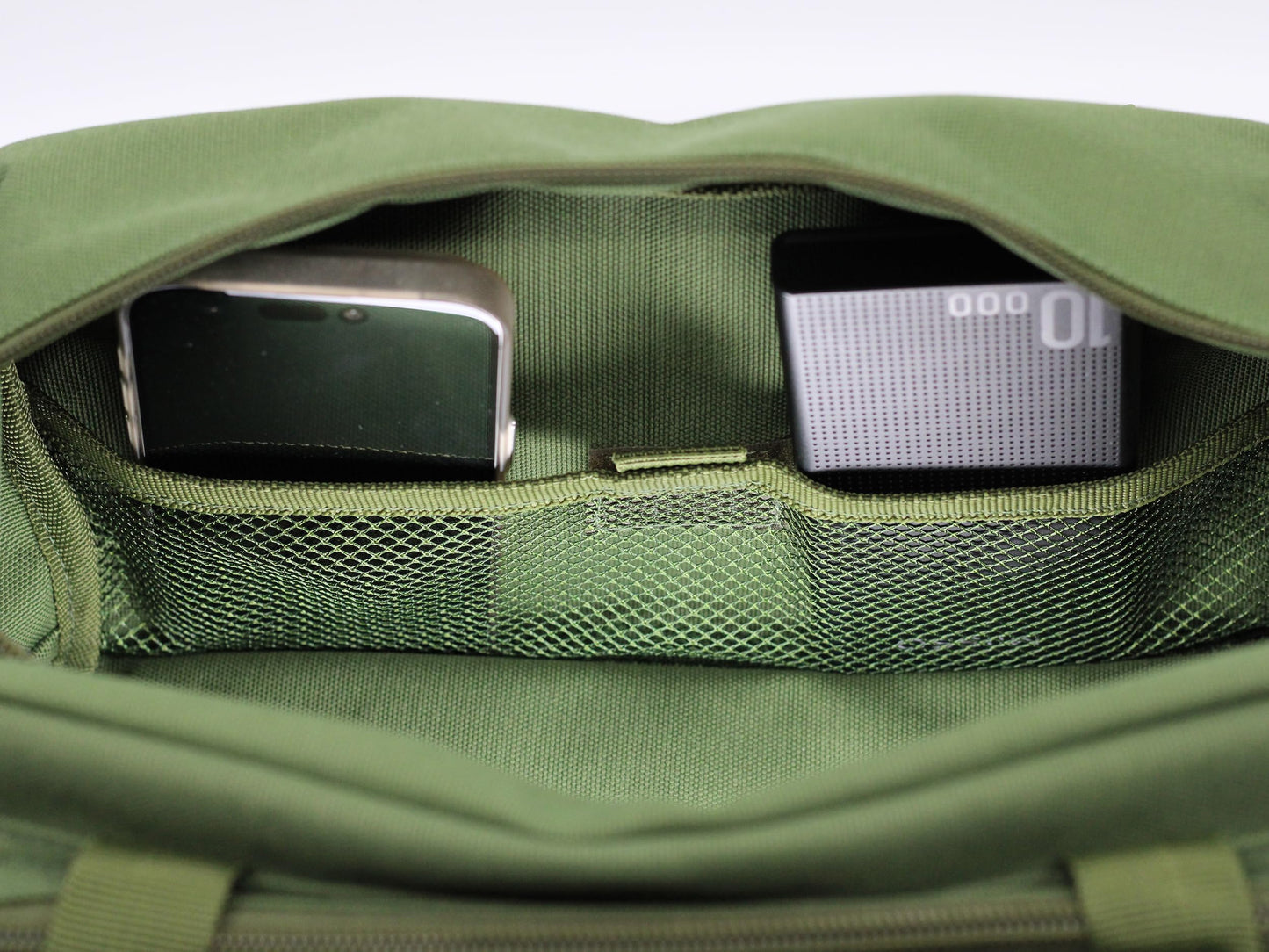 Coreflex 12-Inch Heavy Duty Tool Bag - Tactical, Gear, Range, EDC, Multi-Purpose Work Bag for Mechanics, Electricians, Carpenters, Builders, Plumbers (Olive Green)