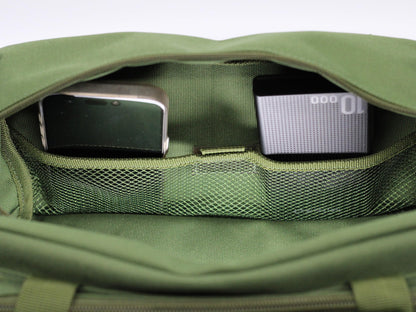 Coreflex 12-Inch Heavy Duty Tool Bag - Tactical, Gear, Range, EDC, Multi-Purpose Work Bag for Mechanics, Electricians, Carpenters, Builders, Plumbers (Olive Green)