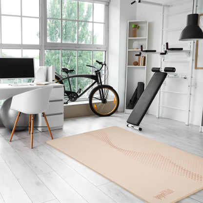 Large Yoga Mat (6'x4') – 1/4" & 1/2" Thick Exercise Mats for Home Workout, Extra Wide Workout Mats for Home Gym, Yoga, Pilates, Stretching, Floor & More