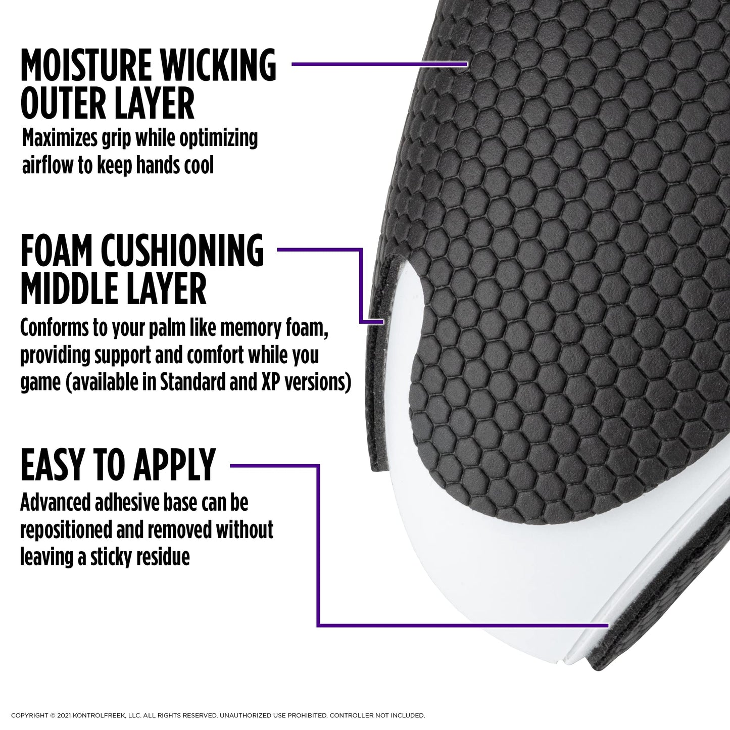 KontrolFreek FPS Freek Battle Royale Nightfall Performance Kit for Xbox One and Xbox Series X Controller | Includes Performance Thumbsticks and Performance Grips | Black