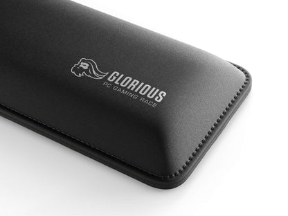 Glorious Wrist Pad/Rest - TENKEYLESS (TKL) Size - Black - Mechanical Keyboards,Stitched Edges,Ergonomic | 14x4 inches/25mm Thick (GWR-87)