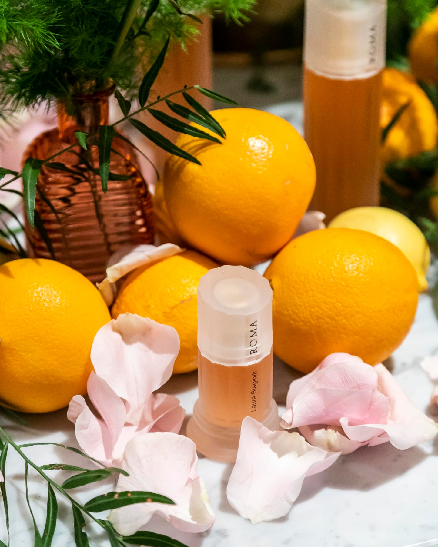 Laura Biagiotti Roma for Women - Sweet and Elegant Scent - Opens with Pink Grapefruit and Black Currant - Unleashes Delicate and Timeless Sensuality - Perfect for Date Night - 3.3 oz EDT Spray