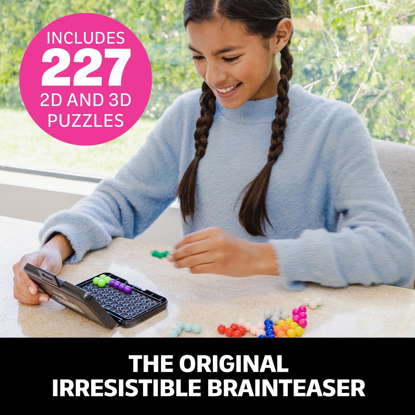 Educational Insights Kanoodle 3D Brain Teaser Puzzle Game, Featuring 200 Challenges, Easter Basket Stuffers for Kids, Gift for Ages 7+