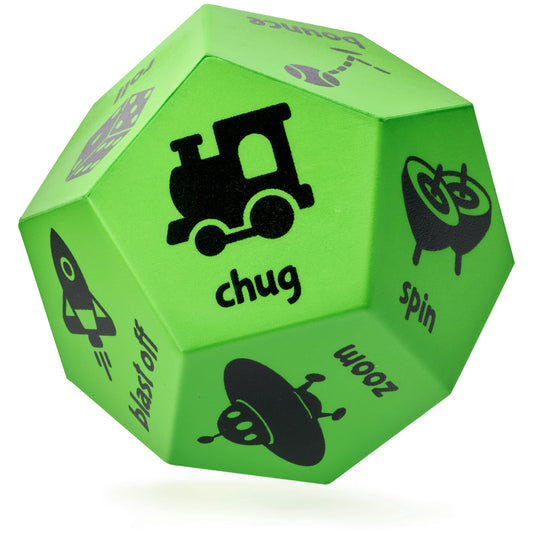 Covelico Movement Dice Games for Kids, Gross Motor Toys for Kindergarten, Preschool & Elementary School. Indoor Recess & Outdoor Toys, PE Equipment & Games for Classroom, Kids Gymnastics Equipment.