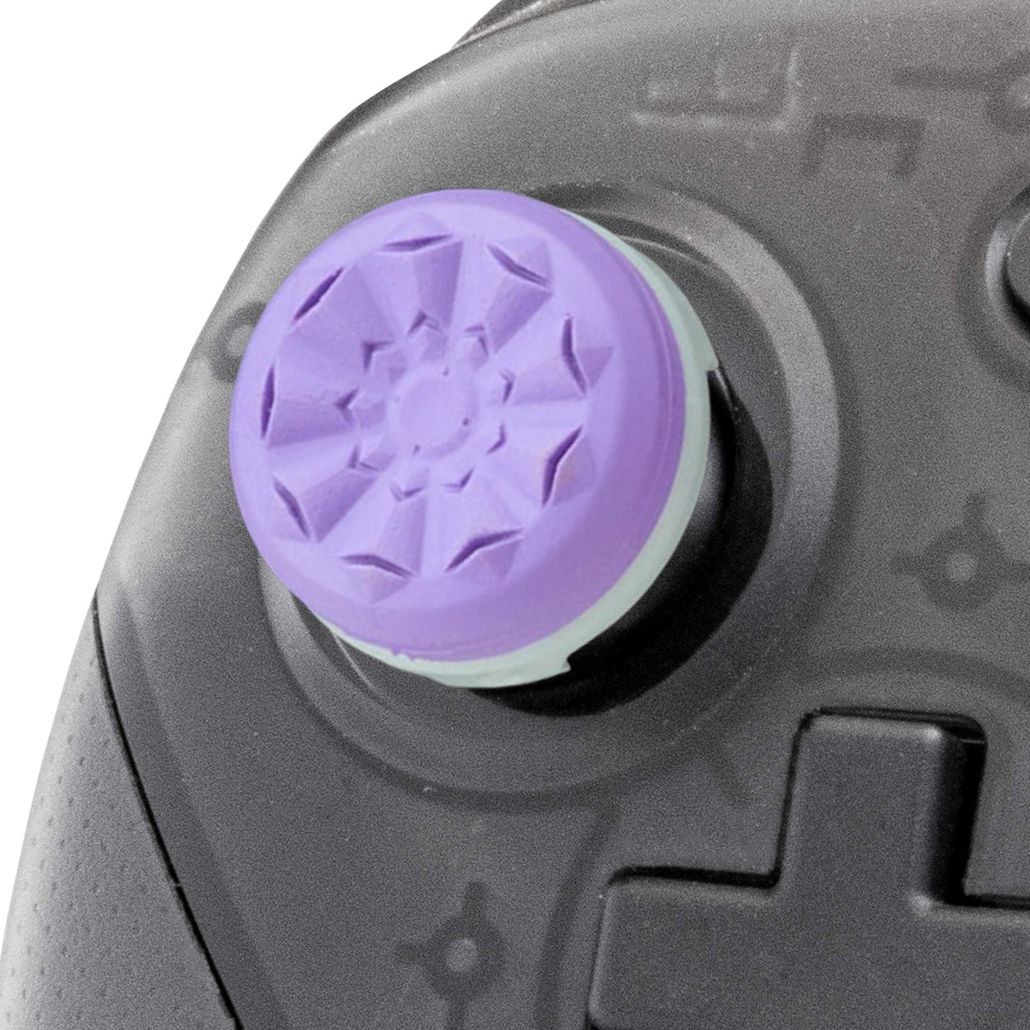 KontrolFreek FPS Freek Galaxy Performance Thumbsticks for Nintendo Switch | 1 Mid-Rise, 1 High-Rise Concave | Purple