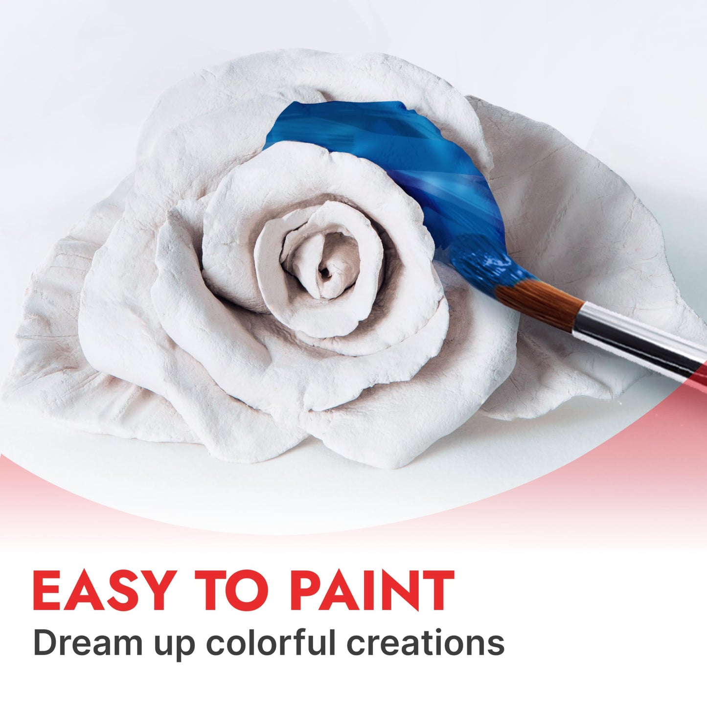 DAS Modelling Clay, White, 1 Kg