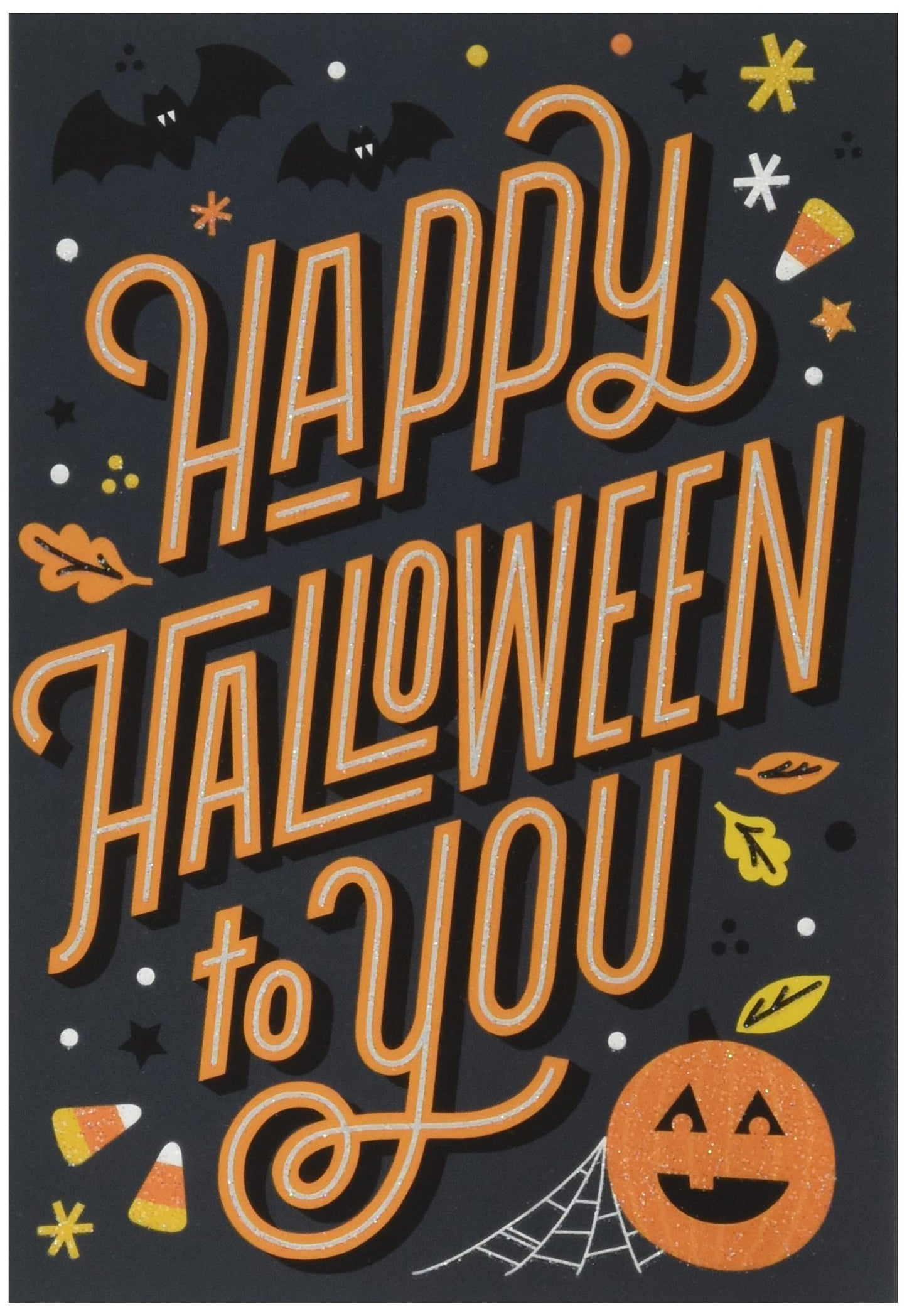 Hallmark Pack of Halloween Cards, Happy Halloween (6 Cards with Envelopes)