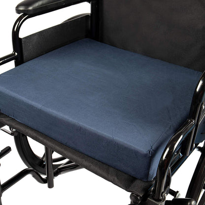 DMI Seat and Chair Cushion for Office Chairs, Wheelchairs, Scooters, Kitchen Chairs or Car Seats, FSA HSA Eligible, for Support and Height while Reducing Stress on Back, Tailbone or Sciatica
