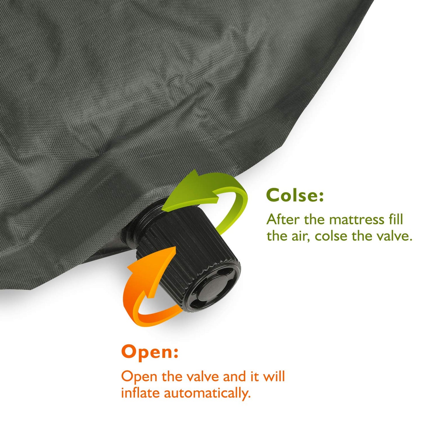 Hoybell Playpen Mattress, Compatible with Regalo My Play Play Yard, Self Inflatable Comfortable with Carry Case - Dark Grey