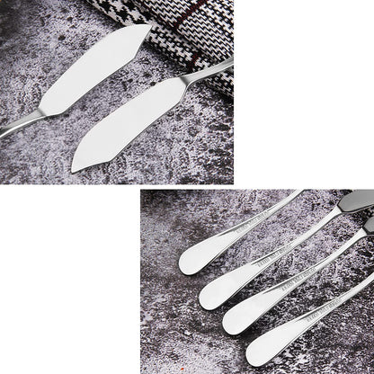 KINMINGZHU 8pcs Stainless Steel Butter Knife, Cheese/Butter Spreaders, Breakfast Spreads Knives,Cheese and Condiments
