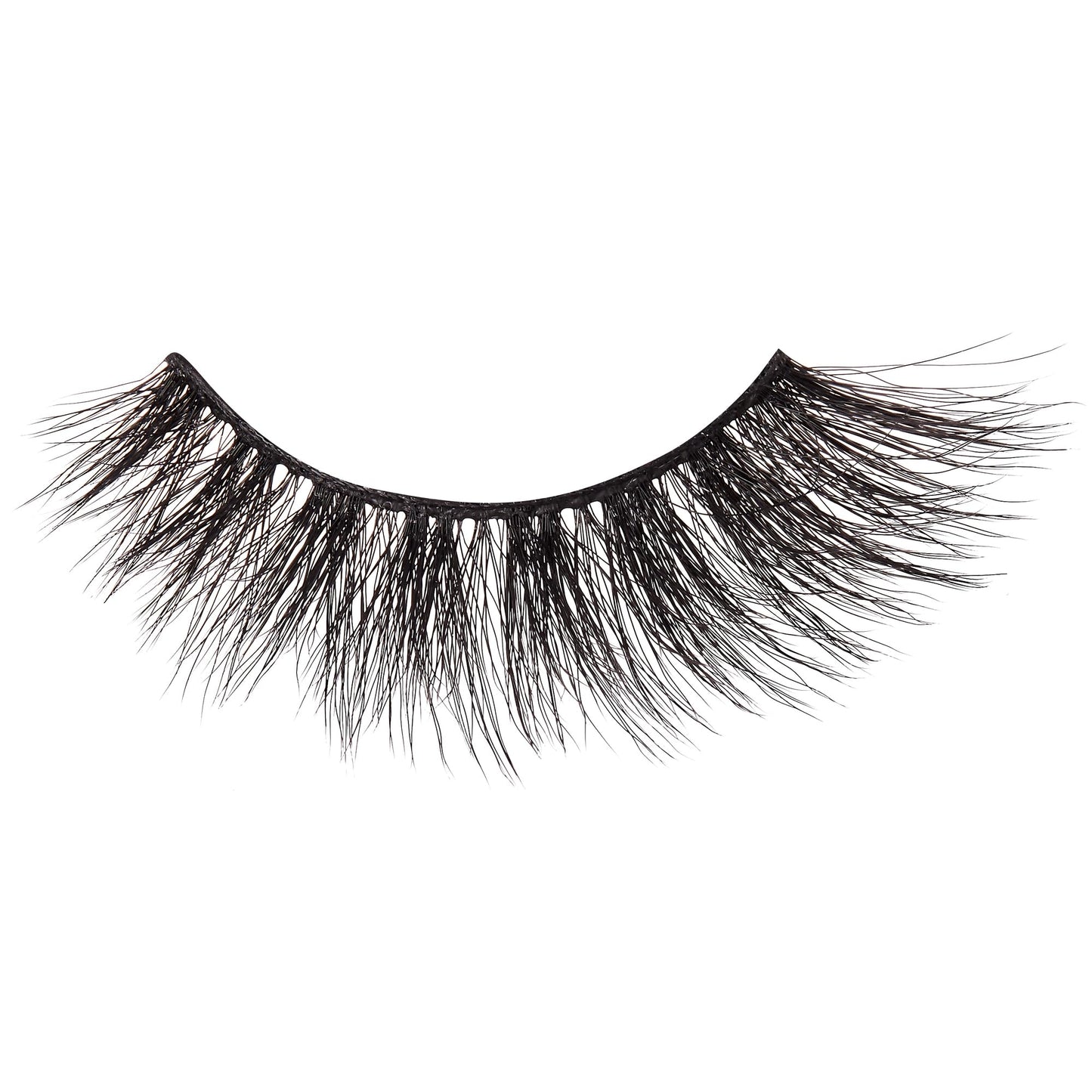 KISS Lash Couture Triple Push-Up False Eyelashes, 'Bombshell', 14 mm, Includes 4 Pairs Of Lashes, Contact Lens Friendly, Easy to Apply, Reusable Strip Lashes