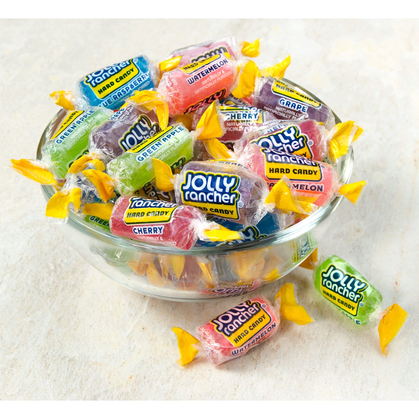 JOLLY RANCHER Assorted Fruit Flavored Hard Candy Bulk Bag, Halloween Candy, 5 lb