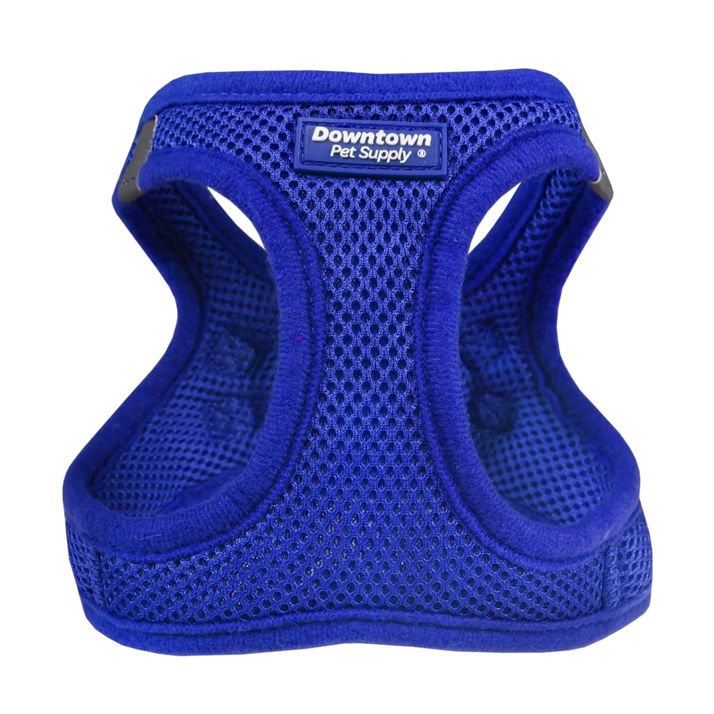 Downtown Pet Supply Step in Dog Harness for Small Dogs No Pull, Small, Blue - Adjustable Harness with Padded Mesh Fabric and Reflective Trim - Buckle Strap Harness for Dogs