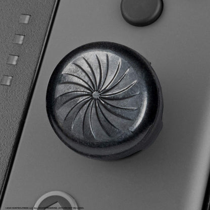 KontrolFreek Eclipse for Nintendo Switch Joy-Con and Switch Lite | 2 Performance Thumbsticks | 2 Low-Rise Convex | Black