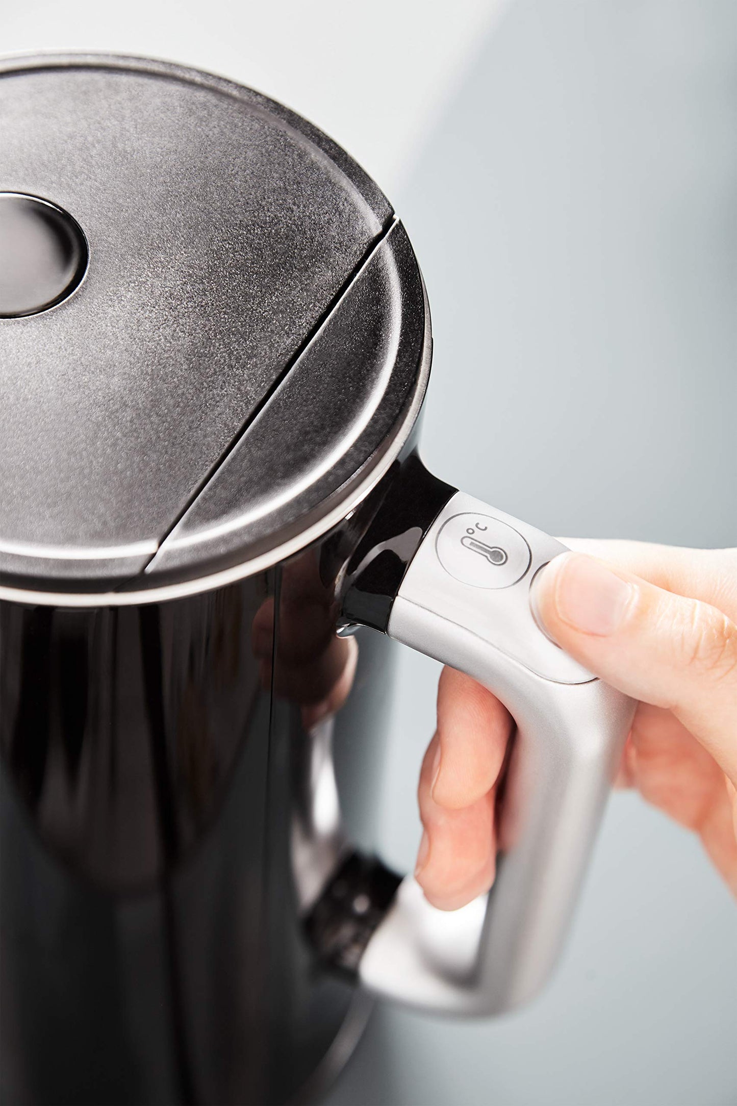 Krups Smart'n Light BW801810 Kettle, 5 Temperatures, 1.7 Litre Capacity, Stainless Steel Interior, Double-Walled, Black