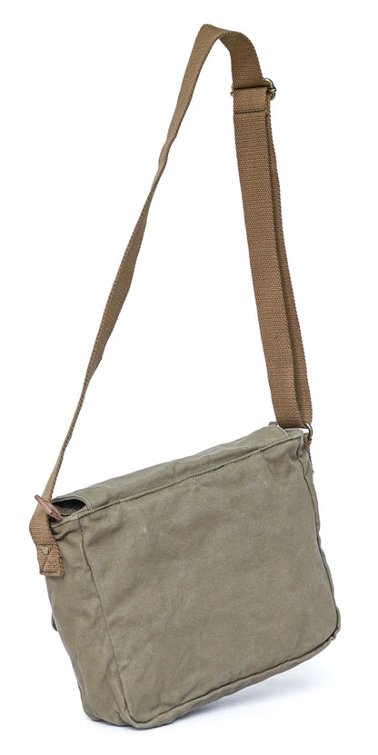 Gootium Canvas Messenger Bag - Vintage Crossbody Shoulder Bag Military Satchel