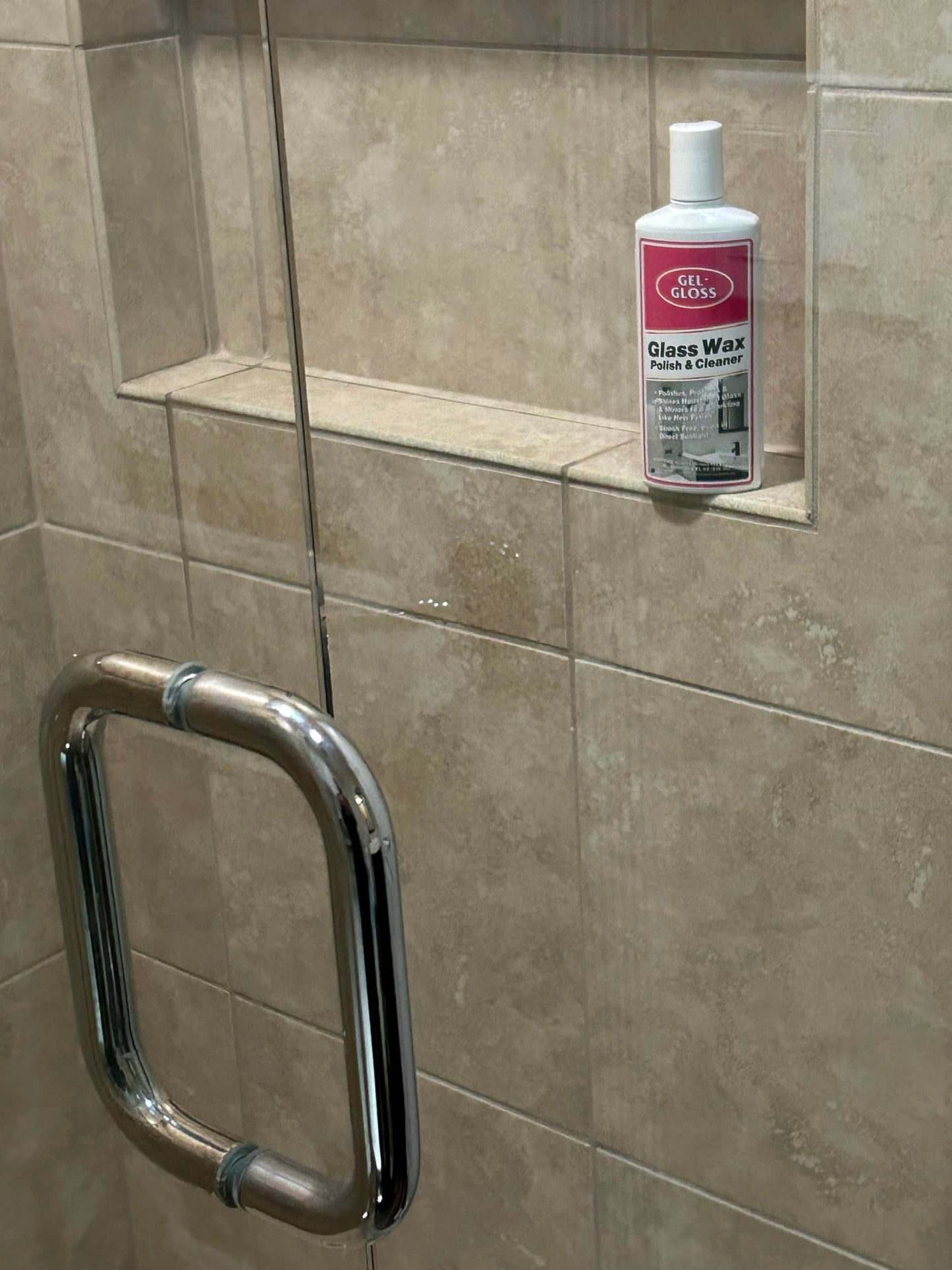 Gel-Gloss No Streek Glass Wax Polish, 8 Fluid Ounces