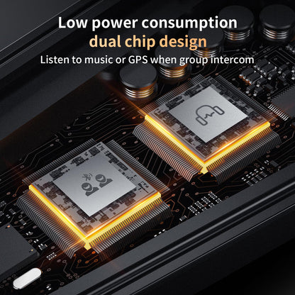 Fodsports Motorcycle Bluetooth Intercom with Music Sharing, M1S Pro 2000m 8 Riders Group Helmet Communication System Headset Universal Interphone (Waterproof/Handsfree/Stereo Music/GPS/2 Pack)