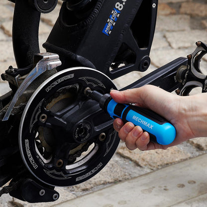 68 Piece MECHMAX Magnetic Ratchet Screwdriver Set, Socket and Interchangeable Bits Slotted, Phillips, Star, Precision Bits with Case for Home, Office, Car, Automotive, Ring Doorbell and as A Gift