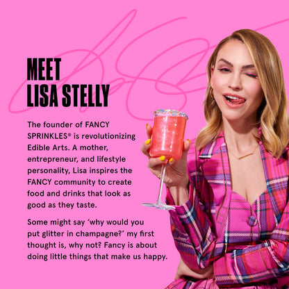 Fancy Sprinkles Limited Edition Halloween Glow Worm Green Premium Edible Glitter, Glows Under Black Light, 100% Edible Glitter for Sparkling Food & Drinks No Taste or Texture (4gm)