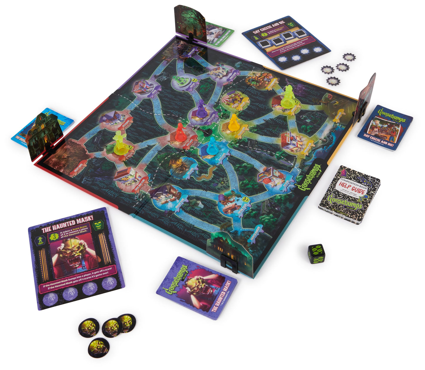 Goosebumps The Game, The Spooky Childrens Books Series Now a Scary Fun Monster Board Game for Ages 8 & Up