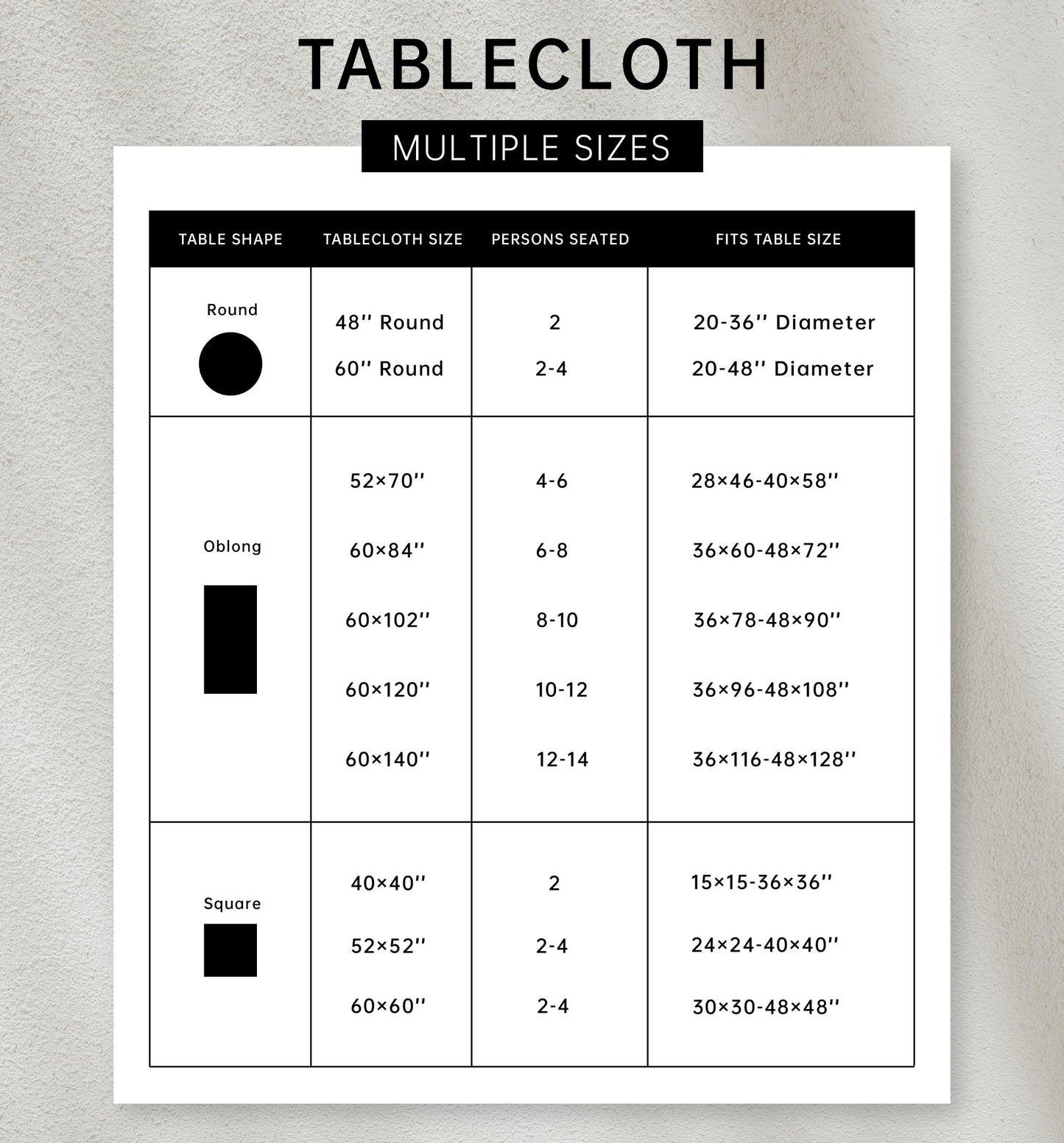 Pastoral Round Tablecloth - 60 Inch Dia. - Linen Fabric Table Cloth - Washable Table Cover with Dust-Proof Wrinkle Resistant for Restaurant, Picnic, Indoor and Outdoor Dining, Floral (Dark Blue)