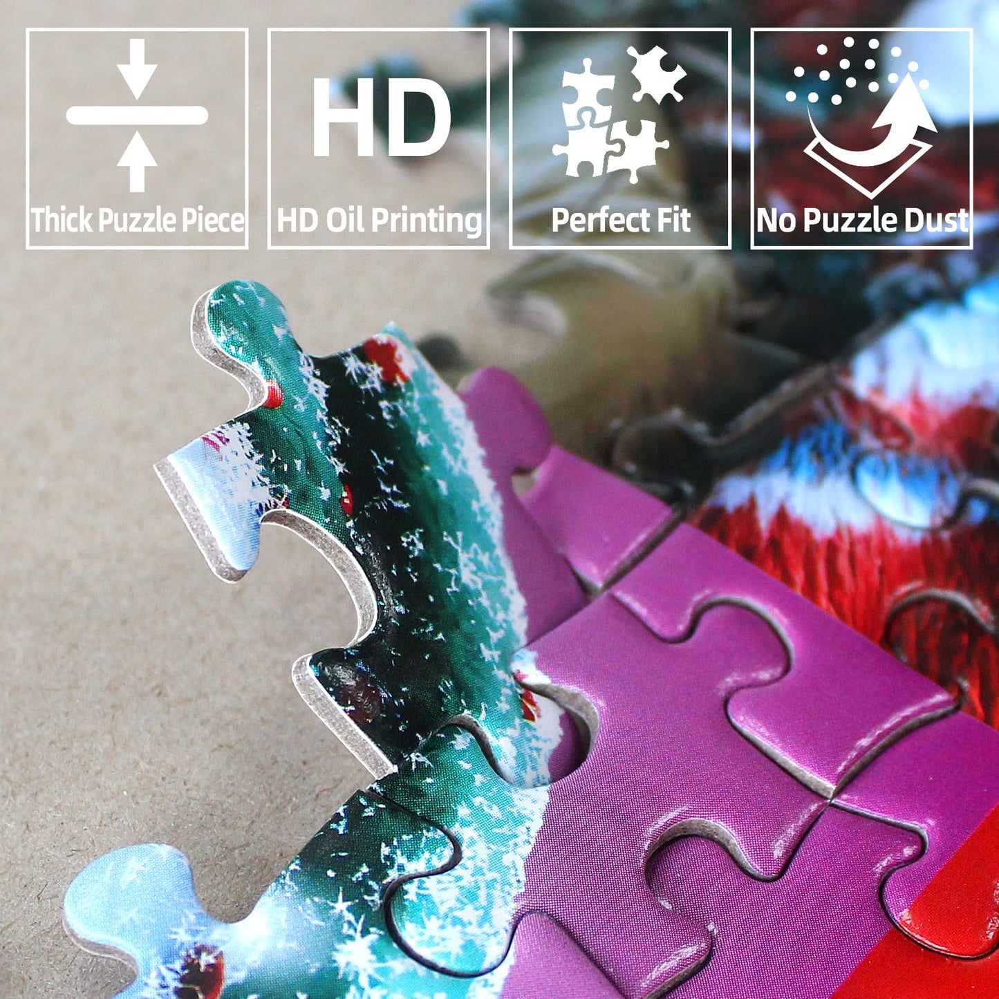 1000 Piece Puzzles for Adults Clearance, Ancient Castle Ghost Magic Tree for Adults, Hard Challenge Art Jigsaw Puzzles, for Gifts Birthday Party Games Family, 27.5 * 19.7 inch Dust Free Puzzle