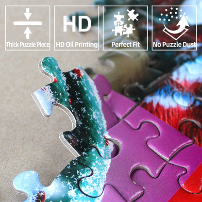 Halloween 1000 Piece Puzzles for Adults, Halloween Spider Candy Jar for Adults, Hard Challenge Art Jigsaw Puzzles, for Gifts Birthday Party Games Family, 27.5 * 19.7 inch Dust Free Puzzle