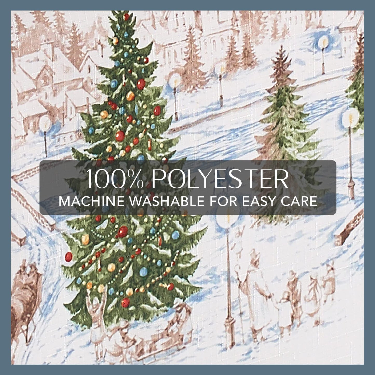 Elrene Tablecloth, 91262MLT, Multi, 60" x 120"