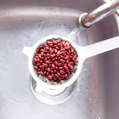 HIC Kitchen Double-Ear Fine Mesh Strainers, BPA Free, Set of 4 Sizes Includes 3, 4, 5.5, and 7-Inch Diameter