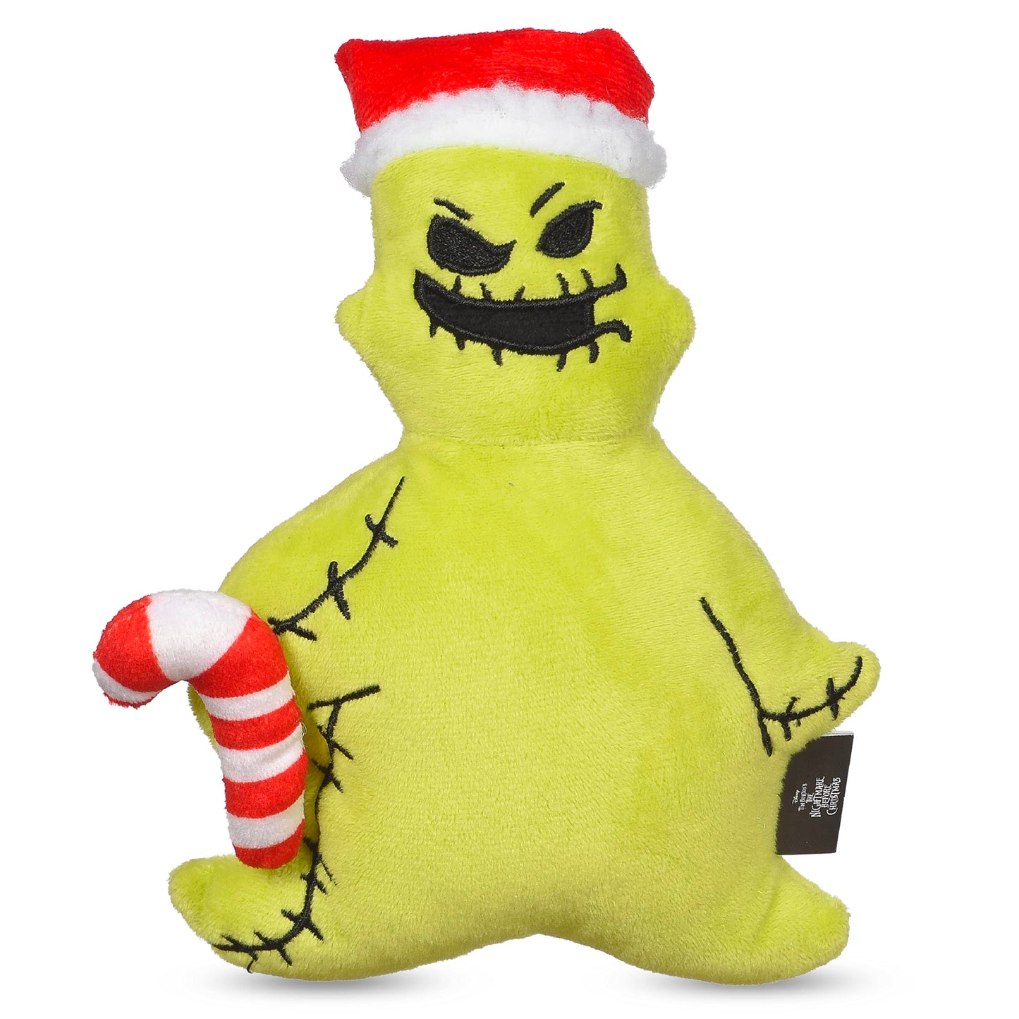 Disney for Pets Tim Burton’s Nightmare Before Christmas 6” Holiday Oogie Boogie with Santa Hat Toy for Dogs | Nightmare Before Christmas Movie Toys for All Dogs (FF24558)
