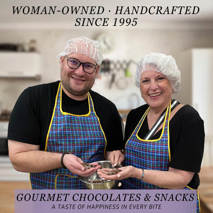 Gourmet Nut Gift Box for Men - 6 Unique Handcrafted Snacks, Ideal Gift for Dad, Birthday, or a Bold Snack Adventure