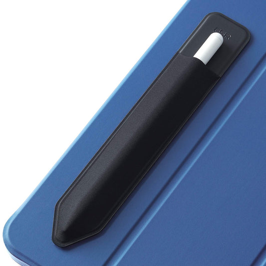 ESR Pencil Case Holder Compatible with The Pencil (Pro and 1st and 2nd Gen), Elastic Pocket for Stylus Pen [Pencil Protected and Safe] Pouch Adhesive Sleeve Attached to Case for Pencil, Black