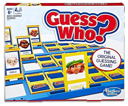 Hasbro Gaming Guess Who? Original Guessing Game For Kids Ages 6 & Up for 2 Players