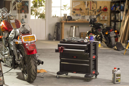 Keter 240762 5 Drawer Modular Garage & Tool Organizer, Black