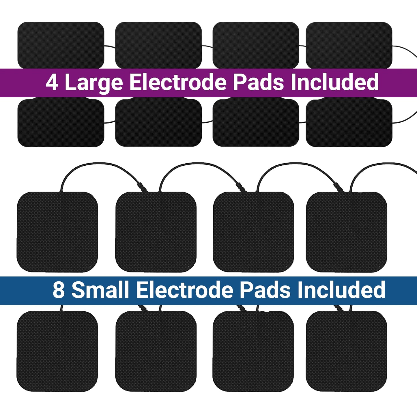 iReliev TENS + EMS Combination Unit Muscle Stimulator for Pain Relief, Arthritis, Muscle Strength - Treats Tired, Sore Muscles in Your Shoulders, Back, Ab's, Legs, Knee's, More