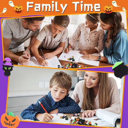 JUNEBRUSHS 150 Pcs Halloween Mini Erasers for Kids, Cute Small Erasers Bulk for Kids Trick or Treat Halloween Party Favors Goody Bag Filler Students School Decorations Classroom Rewards Prizes